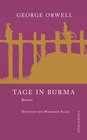 Buchcover Tage in Burma