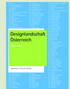 Buchcover Designlandschaft Österreich