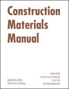 Buchcover Construction Materials Manual