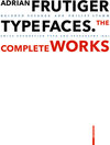 Buchcover Adrian Frutiger – Typefaces