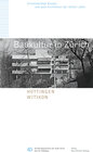 Buchcover Baukultur in Zürich Band 9: Hottingen, Witikon