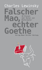 Buchcover Falscher Mao, echter Goethe