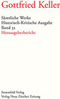 Buchcover Sämtliche Werke. Historisch-Kritische Ausgabe / Sämtliche Werke. Historisch-Kritische Ausgabe, Band 32