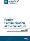 Buchcover Family Communication at the End of Life