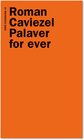 Buchcover Palaver for ever