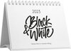 Buchcover Bibelverse Black and White (Aufstellkalender 2023)