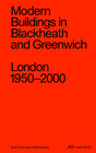 Buchcover Modern Buildings in Blackheath and Greenwich