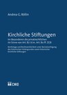 Buchcover Kirchliche Stiftungen