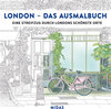 Buchcover LONDON - Das Ausmalbuch