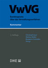 Buchcover VwVG. Kommentar zum Bundesgesetz über das Verwaltungsverfahren