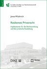 Buchcover Resilientes Privatrecht