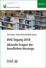 Buchcover BVG-Tagung 2018