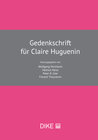 Buchcover Gedenkschrift für Claire Huguenin