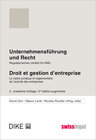 Buchcover Unternehmensführung und Recht / Droit et gestion d'entreprise