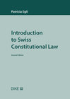 Buchcover Introduction to Swiss Constitutional Law