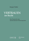 Buchcover Vertrauen im Recht