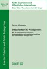 Buchcover Integriertes GRC-Management
