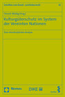 Buchcover Kulturgüterschutz im System der Vereinten Nationen