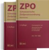 Buchcover Schweizerische Zivilprozessordnung (ZPO)