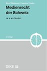 Buchcover Medienrecht der Schweiz