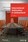 Buchcover International Arbitration in Switzerland