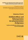 Buchcover Drittbetroffene und Nebenparteien im schweizerischen Zivilprozess