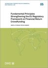 Buchcover Fundamental Principles Strengthening the EU Regulatory Framework on Financial Return Crowdfunding