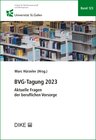 Buchcover BVG-Tagung 2023