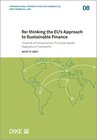 Buchcover Re-Thinking the EU's Approach to Sustainable Finance