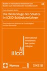 Buchcover Die Widerklage des Staates in ICSID-Schiedsverfahren