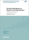 Buchcover Die Schutzfähigkeit von Machine Learning Modellen
