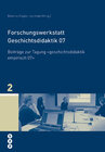 Buchcover Forschungswerkstatt Geschichtsdidaktik 07