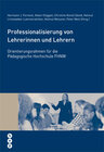 Buchcover Professionalisierung von Lehrerinnen und Lehrern