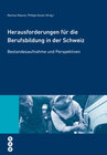 Buchcover Herausforderungen für die Berufsbildung in der Schweiz