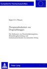 Buchcover Therapiezufriedenheit von Drogenabhängigen