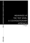 Buchcover Meanings at the Text Level: A Co-Evolutionary Approach