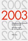 Buchcover Schweizerisches Jahrbuch für Kirchenrecht. Band 8 (2003)- Annuaire suisse de droit ecclésial. Volume 8 (2003)