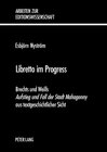 Buchcover Libretto im Progress
