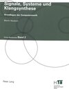 Buchcover Signale, Systeme und Klangsynthese