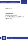 Buchcover Die Rezeption Maurice Maeterlincks in den deutschsprachigen Ländern (1891-1914)