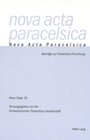 Buchcover Nova Acta Paracelsica 19