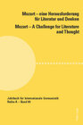 Buchcover Mozart – eine Herausforderung für Literatur und Denken / Mozart – A Challenge for Literature and Thought