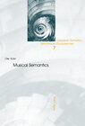 Buchcover Musical Semantics