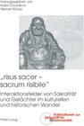 Buchcover «risus sacer – sacrum risibile»