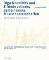 Buchcover Olga Neuwirths und Elfriede Jelineks gemeinsames Musiktheaterschaffen