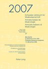 Buchcover Schweizer Jahrbuch für Musikwissenschaft- Annales Suisses de Musicologie- Annuario Svizzero di Musicologia