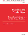 Buchcover Translation and Popular Music