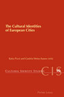 Buchcover The Cultural Identities of European Cities