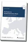 Buchcover Die Fusion im liechtensteinischen Recht