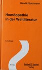 Buchcover Homöopathie in der Weltliteratur
